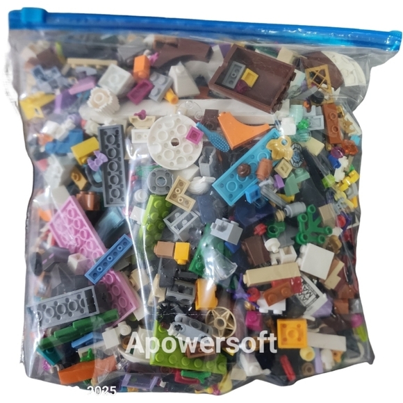 Lego Other - Lego Misc Lot Assorted One Gallon Zip Bag #13